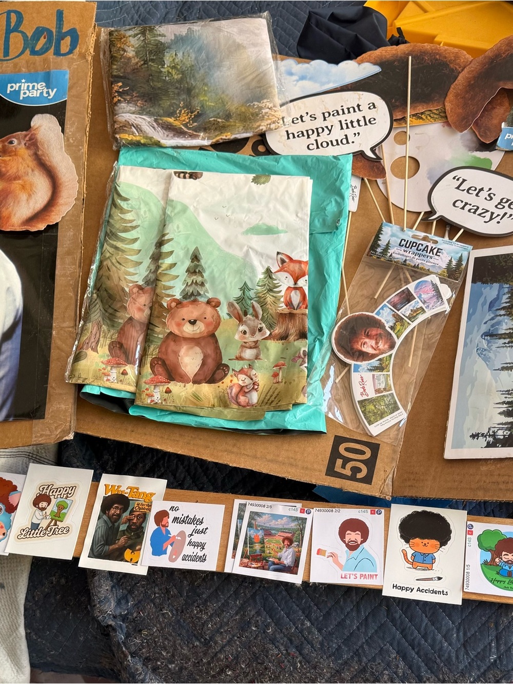 Bob Ross Party Decorations